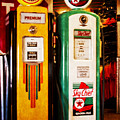 Dixie and Sky Chief Gas Pumps