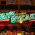 Tads Steaks Sign
